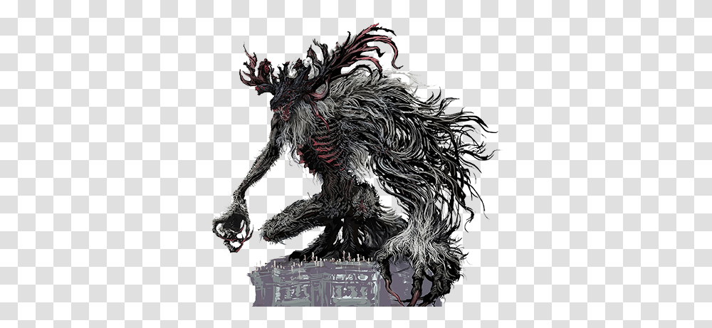 Bloodborne Bestia Bloodborne Monsters, Dragon, Painting, Alien Transparent Png