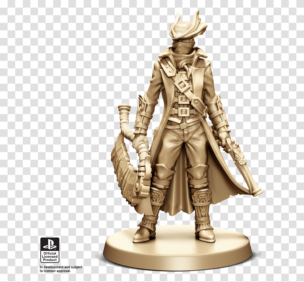 Bloodborne Hunter 3 Image Figurine, Toy, Person, Human, Astronaut Transparent Png