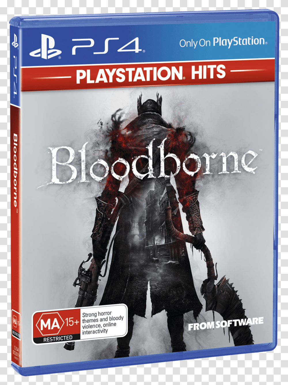 Bloodborne Product ImageTitle Bloodborne Ps4 Ma, Poster, Advertisement, Magazine, Person Transparent Png