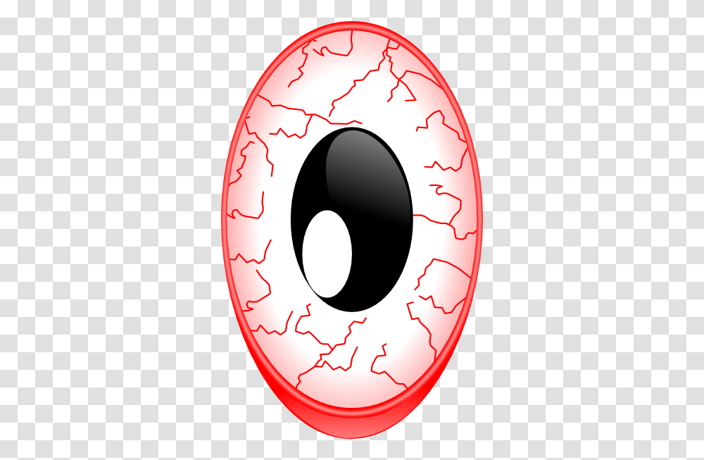 Bloodshot Eye Ball Clip Art, Number, Label Transparent Png