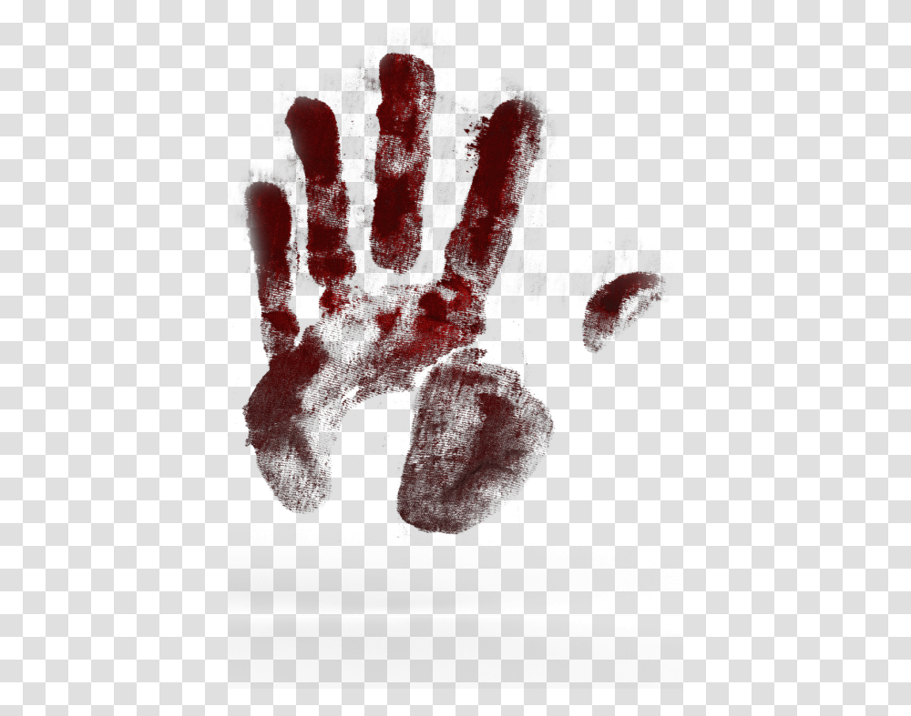 Bloody Hand Print Manos De Sangre, Person, Human, Fist, Claw Transparent Png