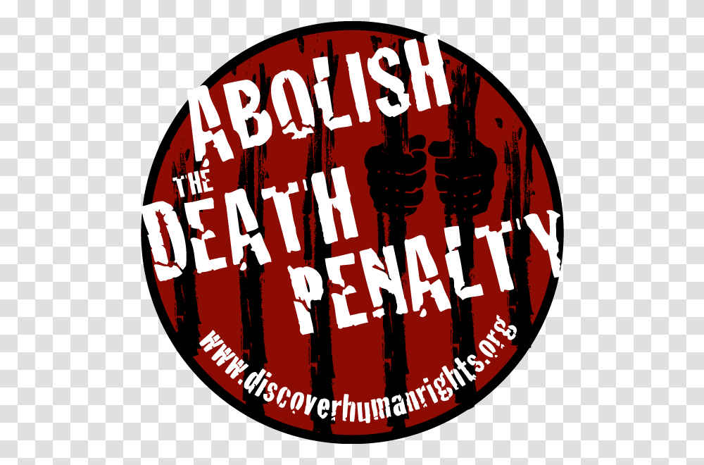 Bloody Handprint Abolish Death Penalty, Label, Logo Transparent Png