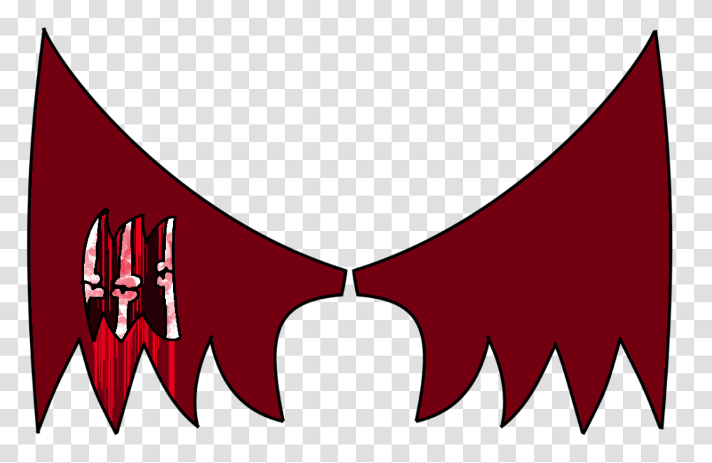 Bloody Hearts Wings, Hand, Batman Logo, Label Transparent Png