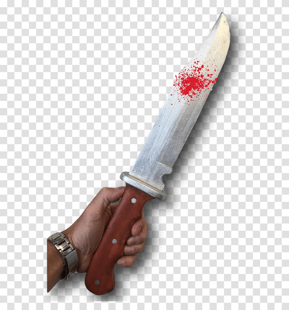 Bloody Knife Knife, Wristwatch, Blade, Weapon, Weaponry Transparent Png