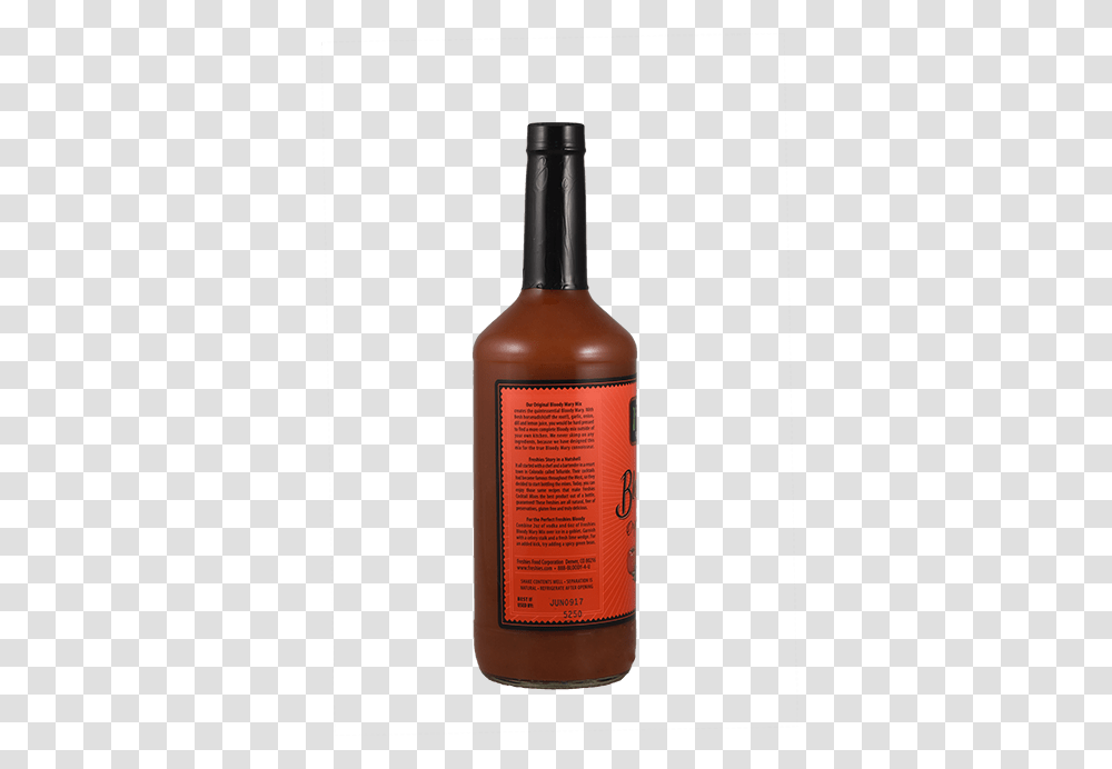 Bloody Mary Freshies Food Corporation, Bottle, Syrup, Seasoning, Alcohol Transparent Png