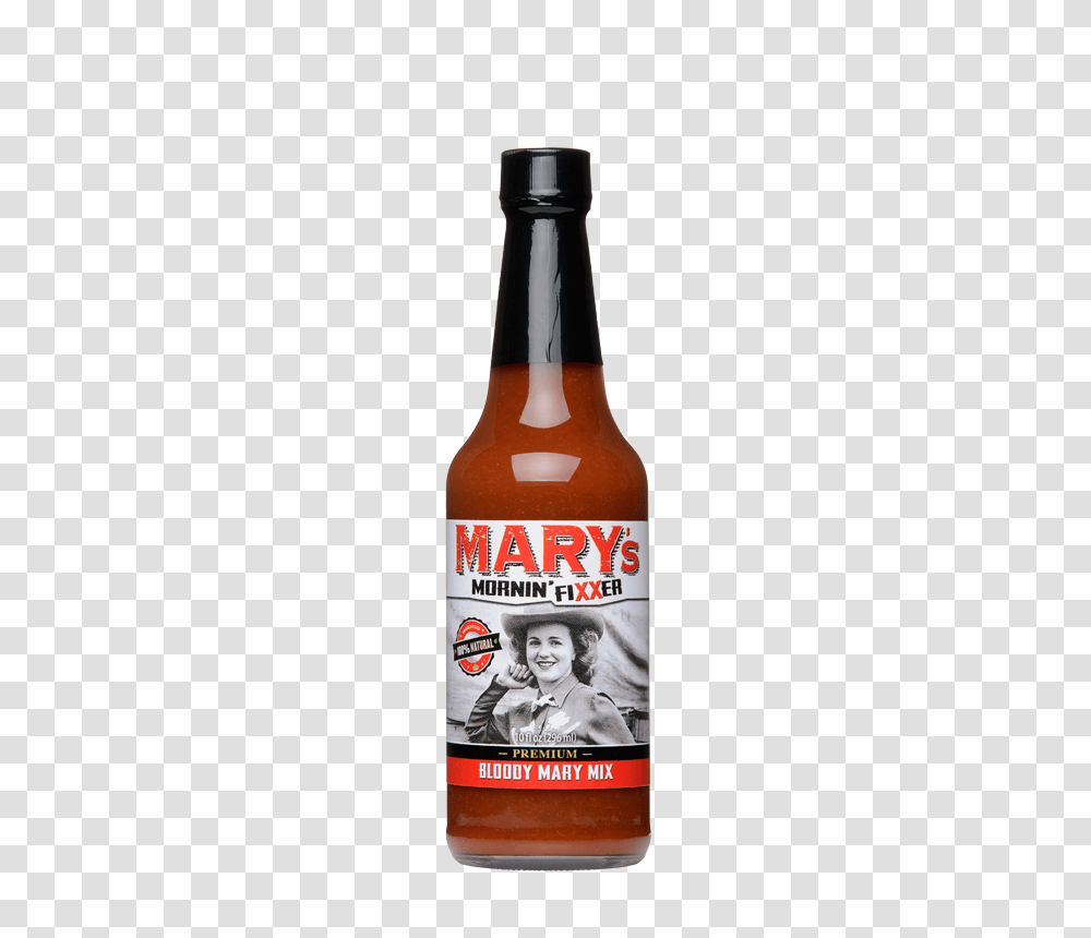 Bloody Mary Mix, Person, Bottle, Ketchup, Food Transparent Png