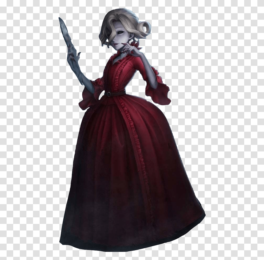 Bloody Queen Mary Bloody Queen Identity V, Clothing, Dress, Female, Person Transparent Png