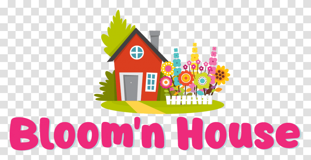 Bloom N House Illustration, Poster, Advertisement, Flyer, Paper Transparent Png