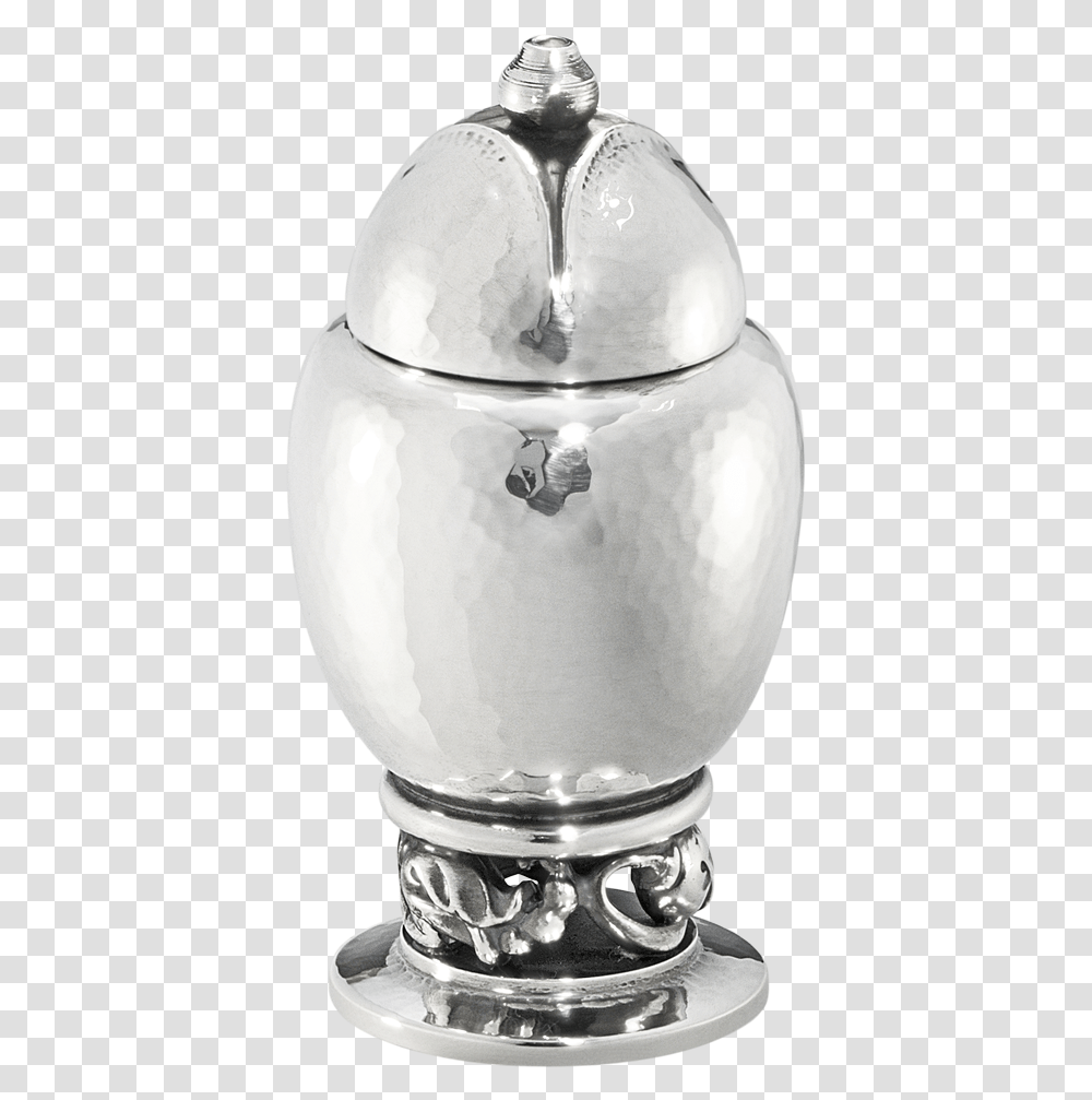 Blossom Salt Shaker 2a Sugar Bowl, Jar, Urn, Pottery, Snowman Transparent Png