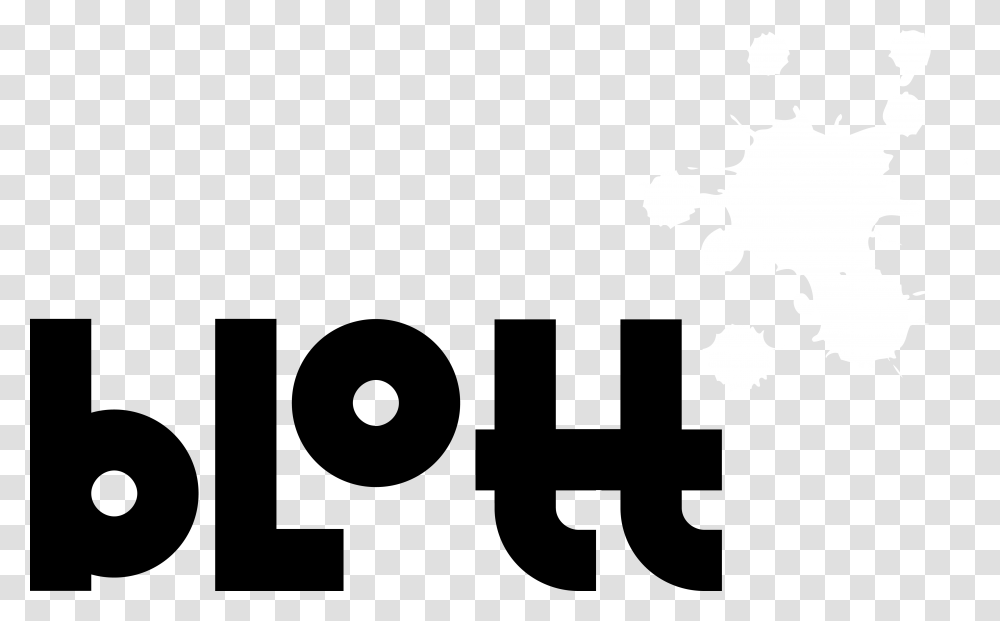 Blott Logo Final White Graphic Design, Word, Face Transparent Png