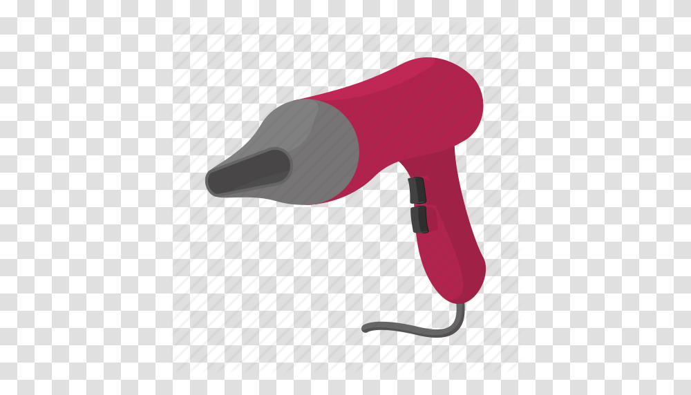 Blow Blower Cartoon Dryer Electric Hair Hairdryer Icon, Blow Dryer, Appliance, Hair Drier Transparent Png