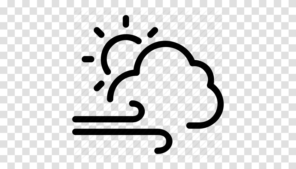 Blow Cloud Gust Sun Weather Wind Icon, Piano, Musical Instrument, Weapon Transparent Png