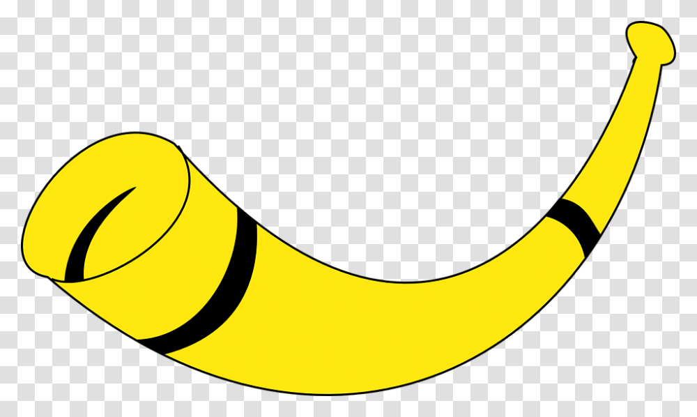 Blow Horn Cliparts Free Download Clip Art, Banana, Fruit, Plant, Food Transparent Png