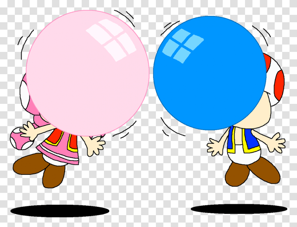 Blowing Bubble Gum Clipart, Balloon Transparent Png