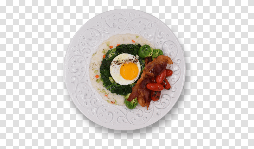 Blt Egg Breakfast Fried Egg, Food, Dish, Meal, Platter Transparent Png