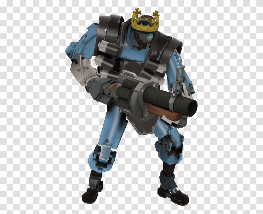 Blu Major Bomber Tf2 Robot Demoknight, Toy, Overwatch Transparent Png