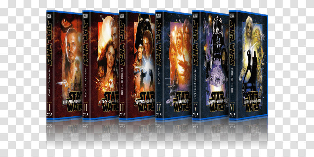 Blu Ray And Other Hd Box Size Star Wars Covers Page, Disk, Dvd, Person, Human Transparent Png