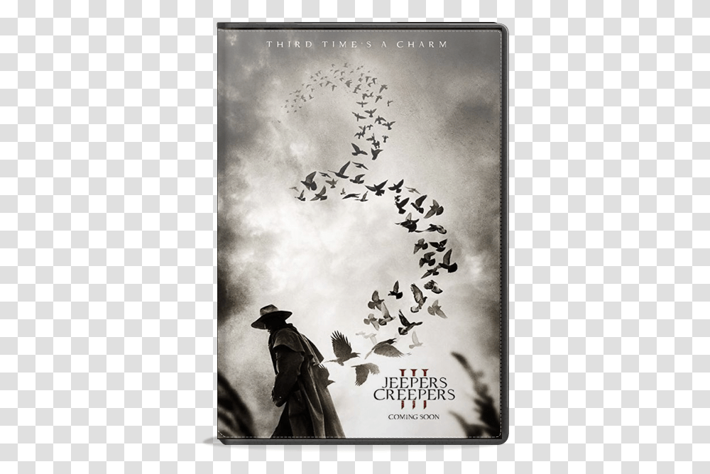 Blu Ray Jeeper Creeper, Flock, Animal, Poster, Advertisement Transparent Png