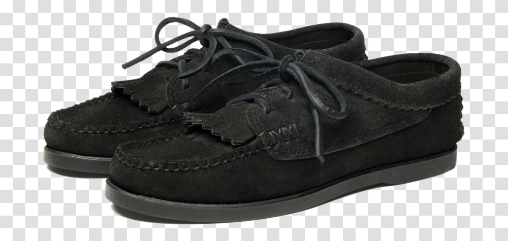 Blucher W Kiltie W Boat Sole Fo Black Dzr Minna Shoes, Footwear, Apparel, Suede Transparent Png