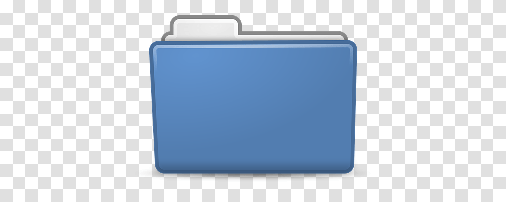 Blue File Binder, File Folder Transparent Png