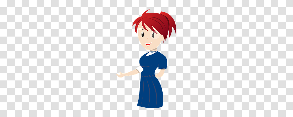 Blue Person, Female, Sleeve Transparent Png