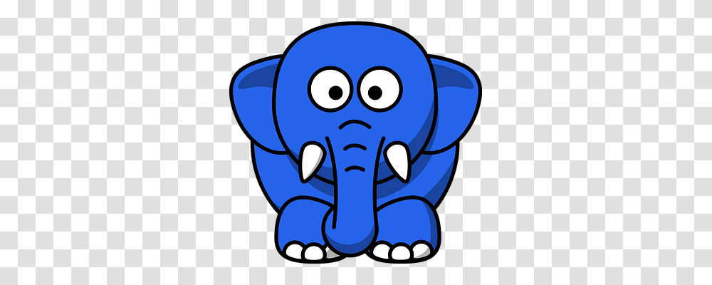 Blue Animals, Mammal, Elephant, Wildlife Transparent Png