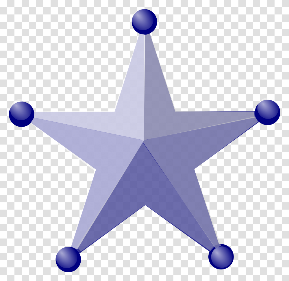 Blue 3d Star Vector Clipart Image Clip Art, Star Symbol, Cross Transparent Png