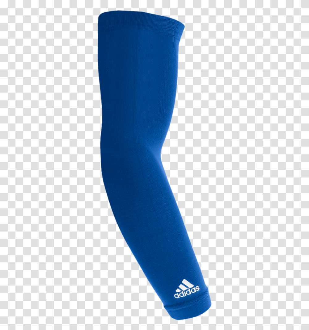 Blue Adidas Arm Sleeve, Sock, Outdoors, Back Transparent Png