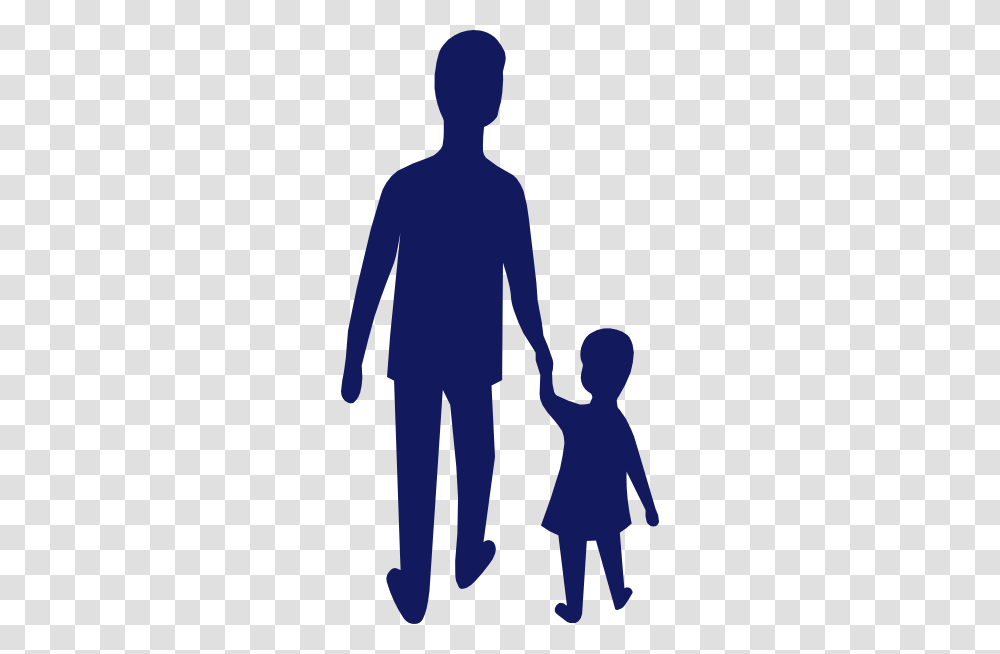 Blue Adult Child Holding Hands Clip Arts For Web, Person, Human, People, Family Transparent Png