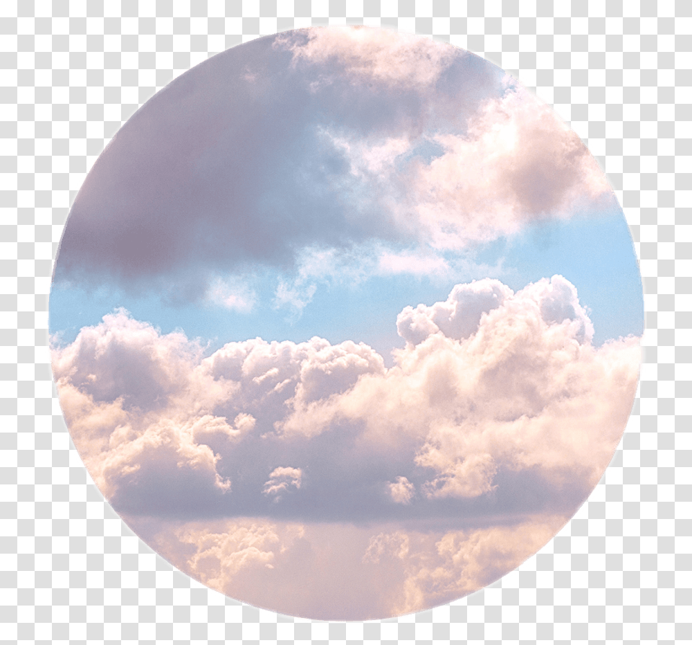 Blue Aesthetic Cloud Wallpapers Cloudy Sky Pink, Moon, Outer Space, Night, Astronomy Transparent Png