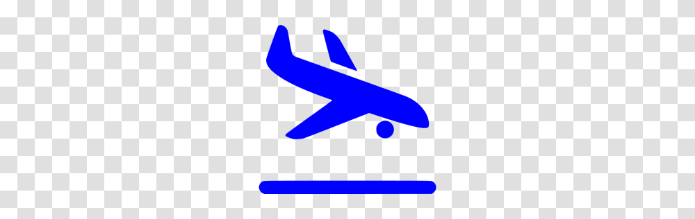 Blue Airplane Landing Icon, Plant, Fir Transparent Png