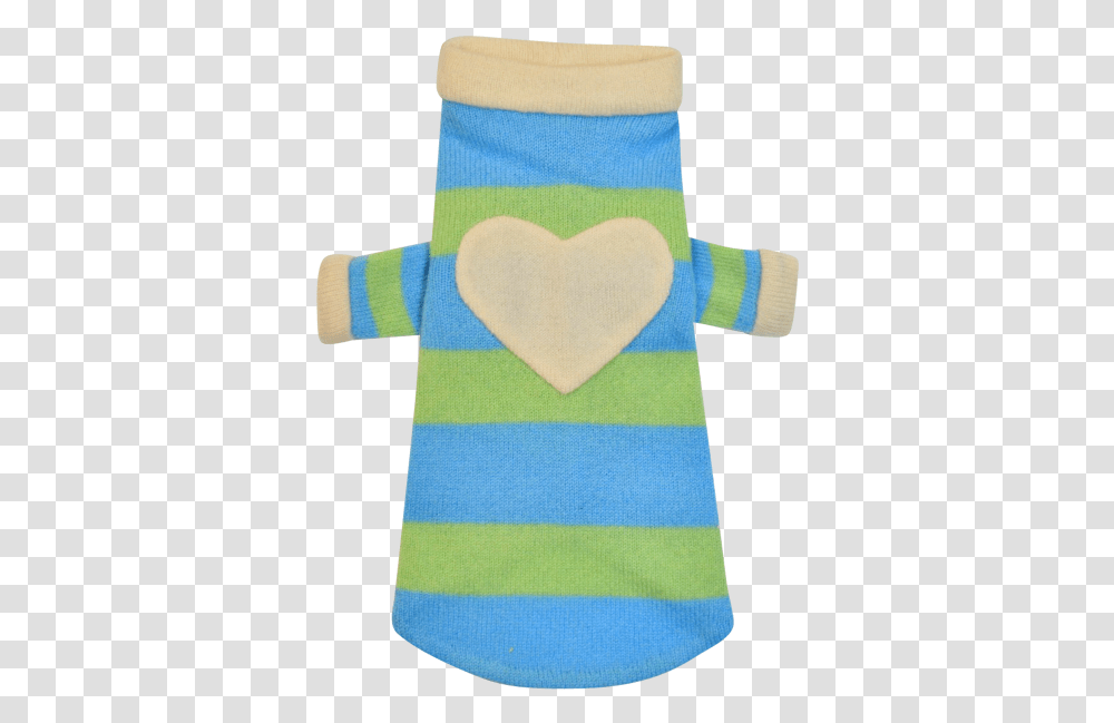 Blue Amp Green Heart Sweater Wool, Toy, Plush, Long Sleeve Transparent Png