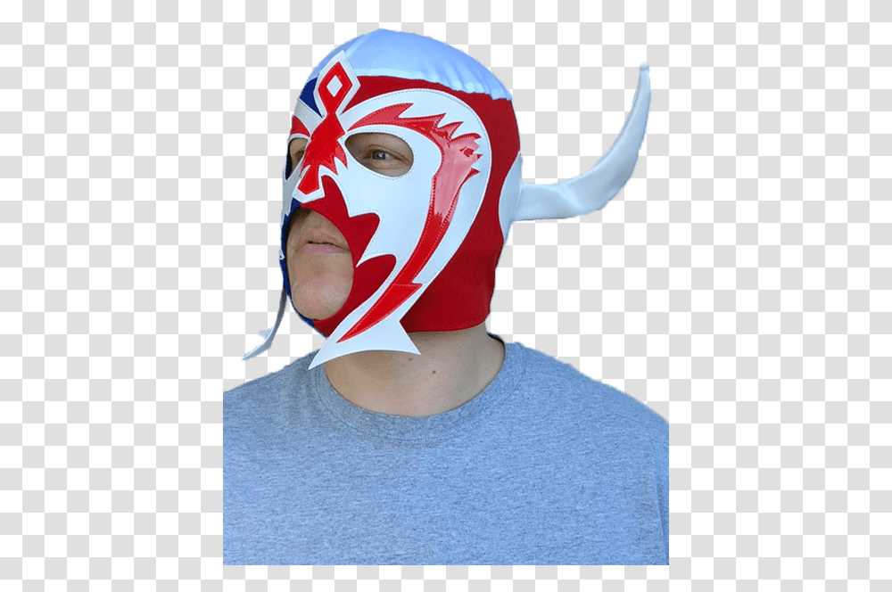 Blue Amp Red Mask, Face, Person, Human Transparent Png