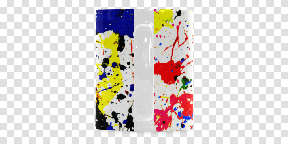 Blue Amp Red Paint Splatter White Mug Creative Arts, Paint Container, Modern Art, Rug, Paper Transparent Png