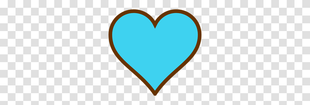 Blue And Brown Heart Clip Art For Web, Balloon Transparent Png