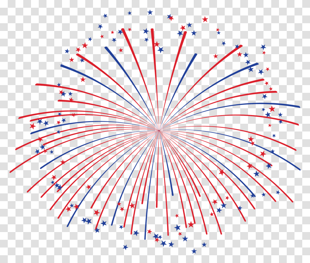Blue And Red Fireworks Image Fireworks Clip Art, Nature, Outdoors, Night Transparent Png
