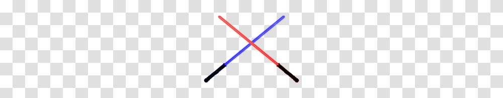 Blue And Red Laser Swords Clashing, Baton, Stick, Tool, Oars Transparent Png