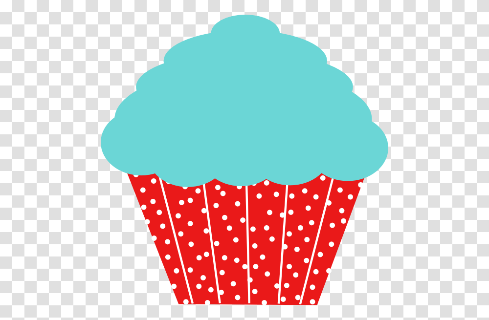 Blue And Red Polkadot Cupcake Clip Art For Web, Cream, Dessert, Food, Creme Transparent Png