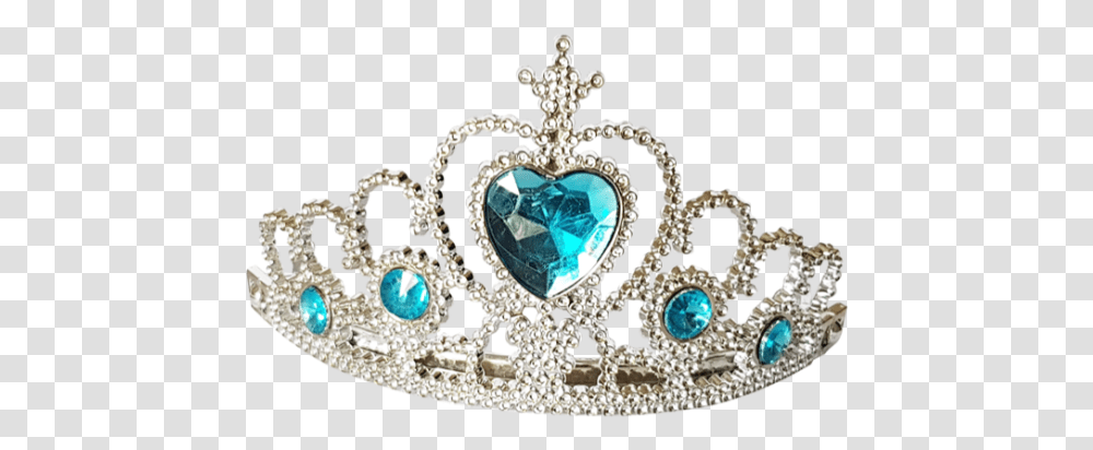 Blue And Silver Princess Crown Tiara, Jewelry, Accessories, Accessory, Diamond Transparent Png
