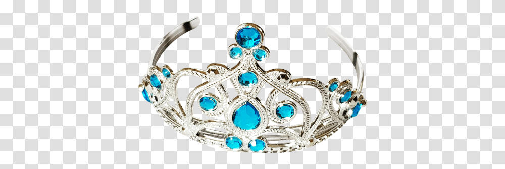 Blue And Silver Princess Crown Tiara, Jewelry, Accessories, Accessory, Turquoise Transparent Png