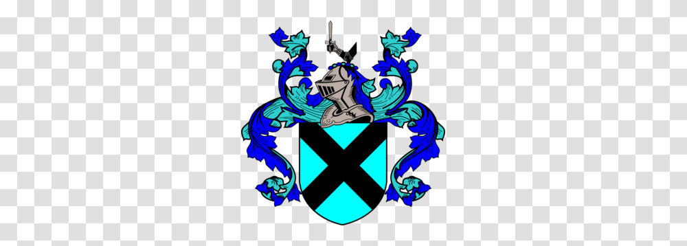 Blue And Teal Coat Of Arms Clip Art, Emblem, Costume Transparent Png