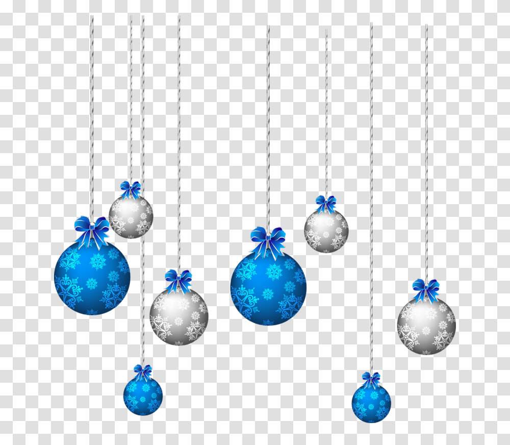 Blue And White Hanging Christmas Balls Gallery, Ornament, Lighting, Sphere, Pattern Transparent Png