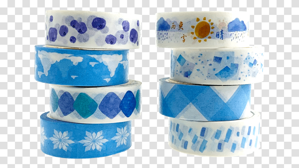 Blue And White Porcelain, Bowl, Mixing Bowl, Wedding Cake, Dessert Transparent Png