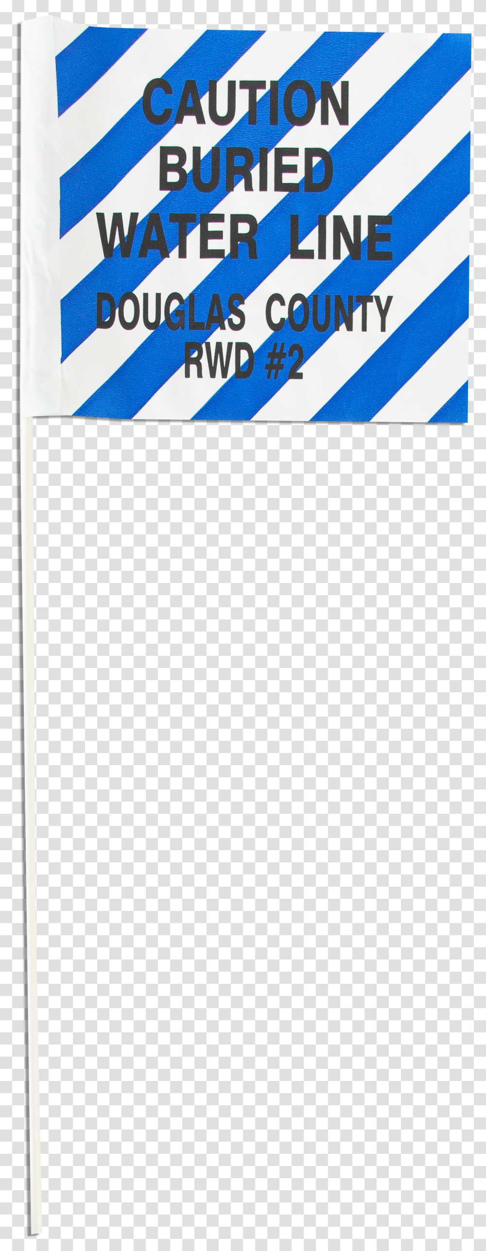 Blue And White Striped Flag With Custom Printing Off White, Envelope, Airmail Transparent Png