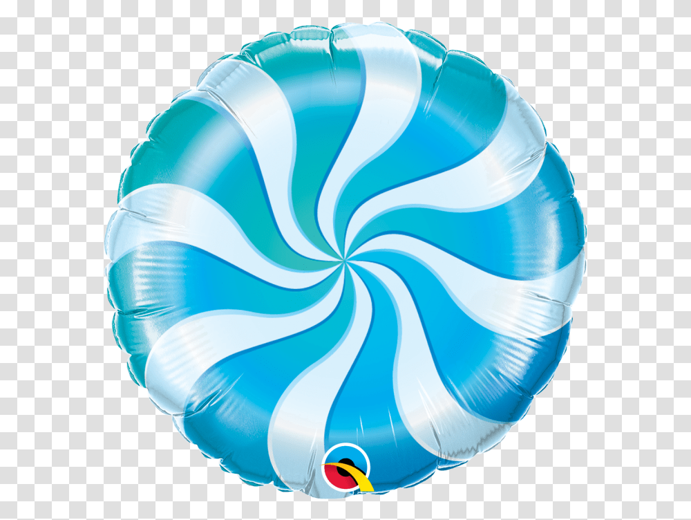 Blue And White Swirl Sweet, Sea Life, Animal, Invertebrate, Helmet Transparent Png