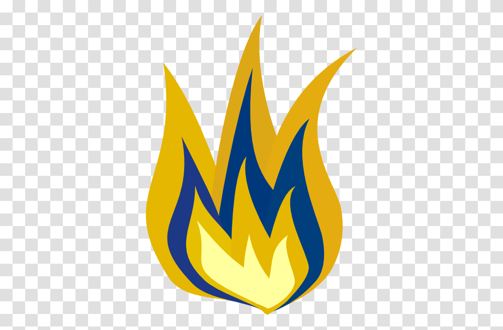 Blue And Yellow Flame Clip Art, Fire, Logo, Trademark Transparent Png