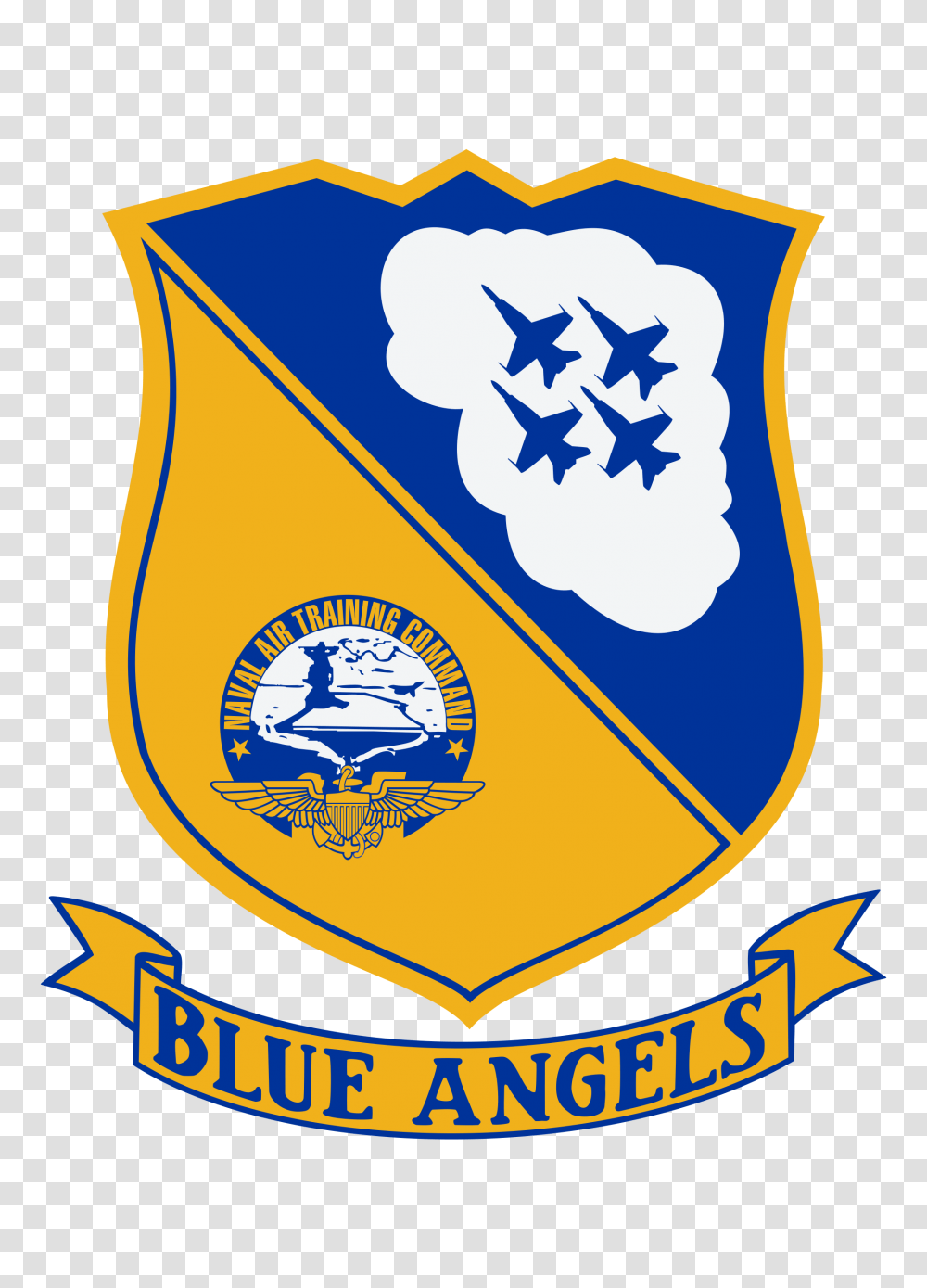 Blue Angels Insignia, Logo, Trademark, Emblem Transparent Png