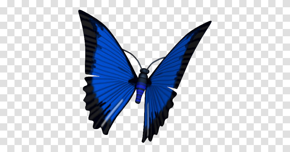 Blue Animated Butterfly High Quality Image Arts Animated Butterflies Background, Bow, Insect, Invertebrate, Animal Transparent Png