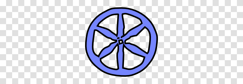 Blue Antique Wheel Clip Art Free Vector, Logo, Trademark, Plant Transparent Png