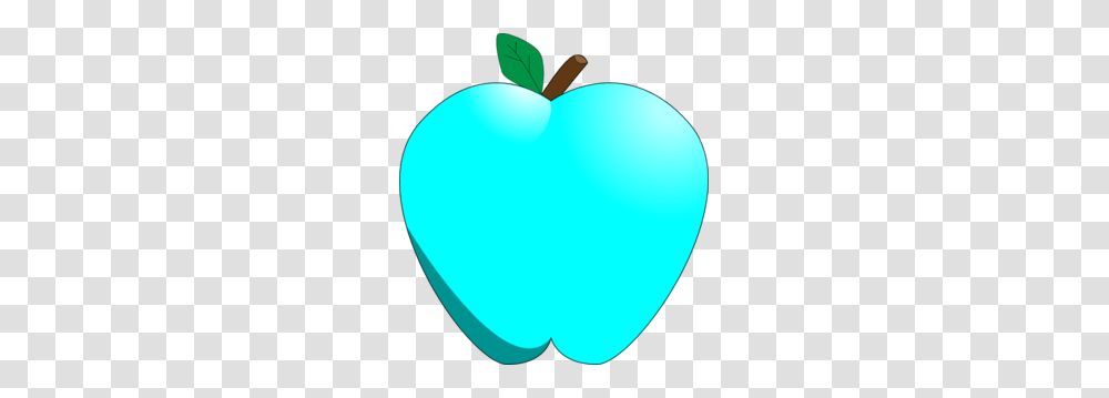 Blue Apple Clip Art, Balloon, Plant, Fruit, Food Transparent Png